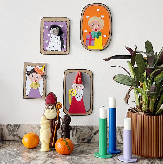 KNUTSELEN VOOR DE SINT (MAAK EEN COOL PORTRET VAN EIERDOZEN)