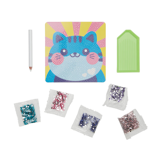 GLITTER DIAMANTPAINTING SET: POES