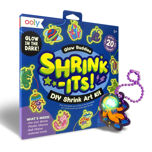 DIY BEDELKIT VAN KRIMPPAPIER (GLOW BUDDIES)