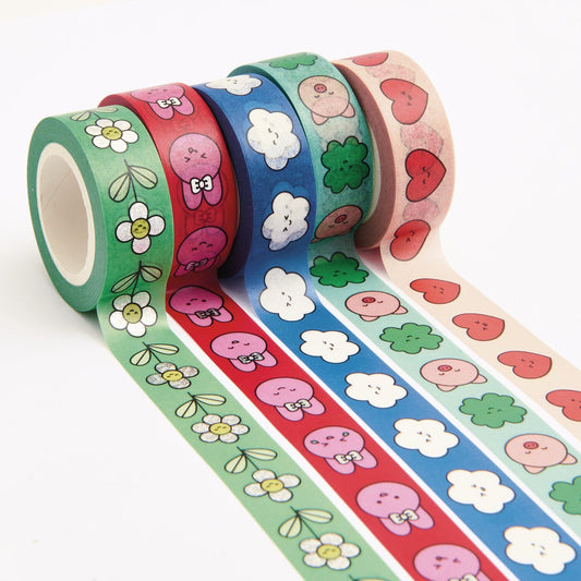 VROLIJKE SET WASHI TAPE