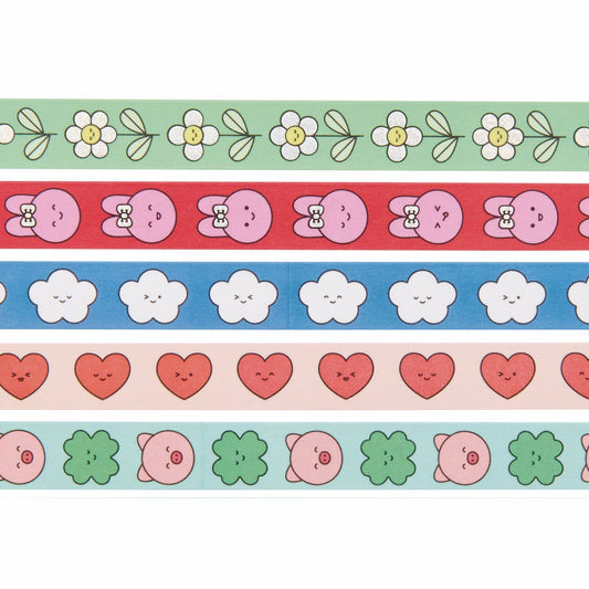 VROLIJKE SET WASHI TAPE