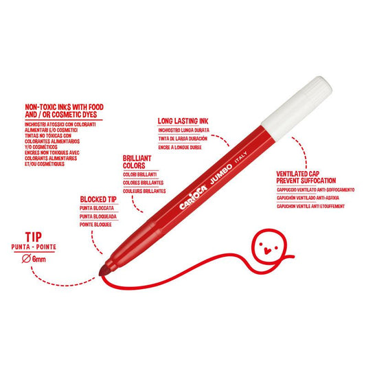 DIKKE KLEUTERSTIFTEN (12ST)