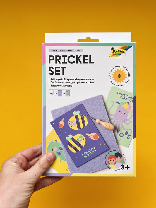 PRIK-SET MET AFFIRMATIES