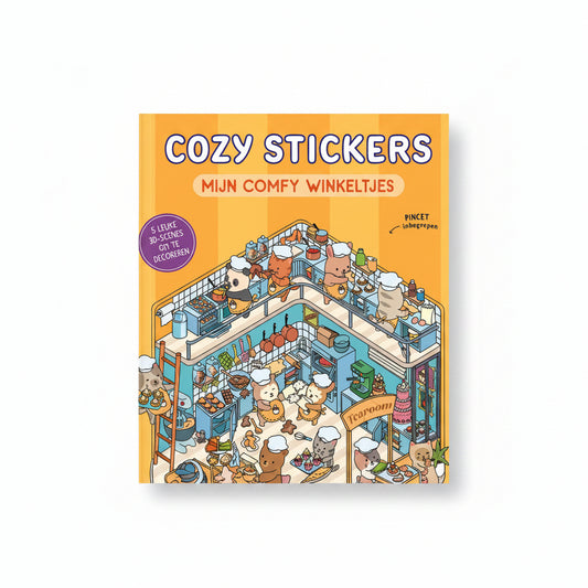 STICKERBOEK: MIJN COMFY WINKELTJES