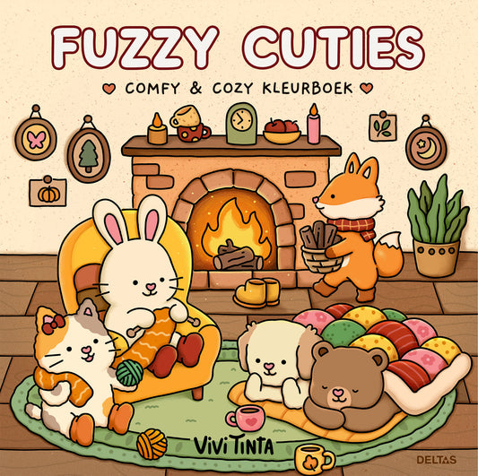KLEURBOEK: FUZZY CUTIES