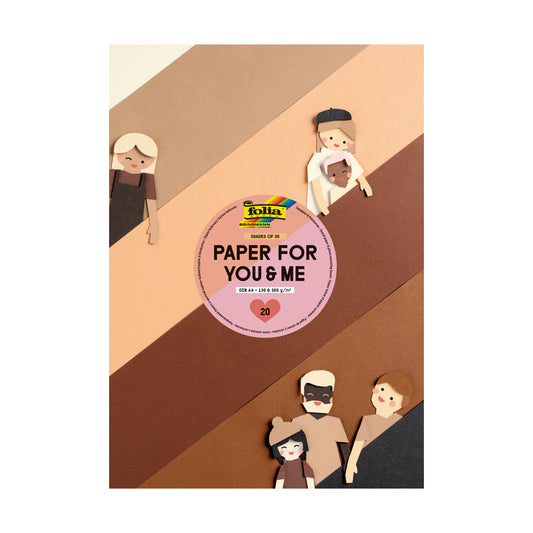 HUIDSKLEURIG KNUTSELPAPIER (100 VELLEN)