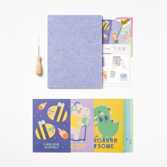 PRIK-SET MET AFFIRMATIES