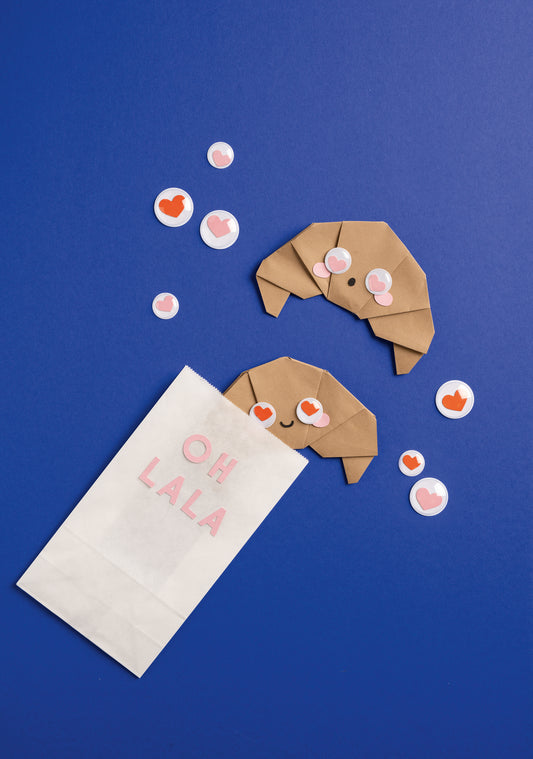 6 WIEBELOOGJES MET HARTJES (30 MM)