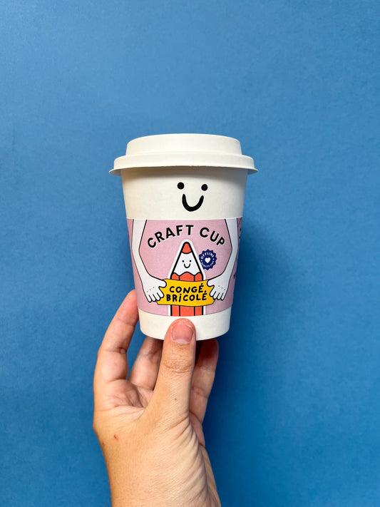 DUOPAK CRAFT CUPS: WIEBELDIERTJES