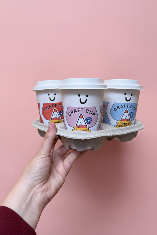 COMBIPAK CRAFT CUPS ( 4STUKS)