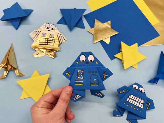 ORIGAMIBLAADJES ALUMINIUM