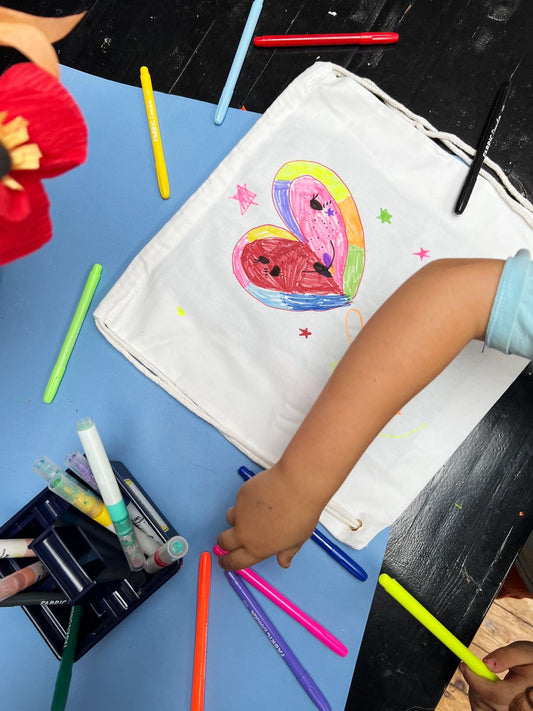 EEN BLANCO KATOENEN TURNZAK