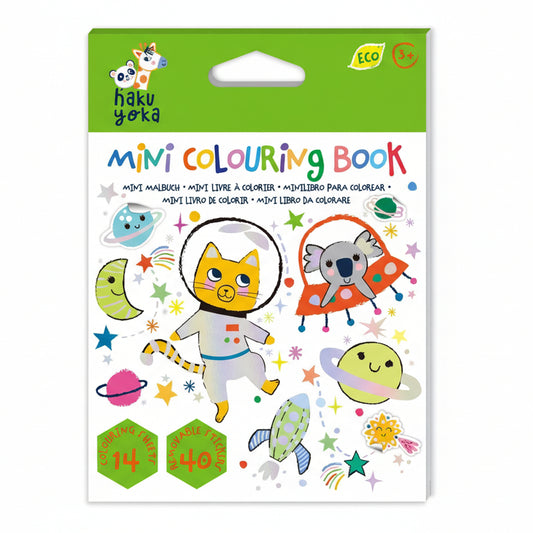 MINI KLEURBOEK MET STICKERS (RUIMTE)