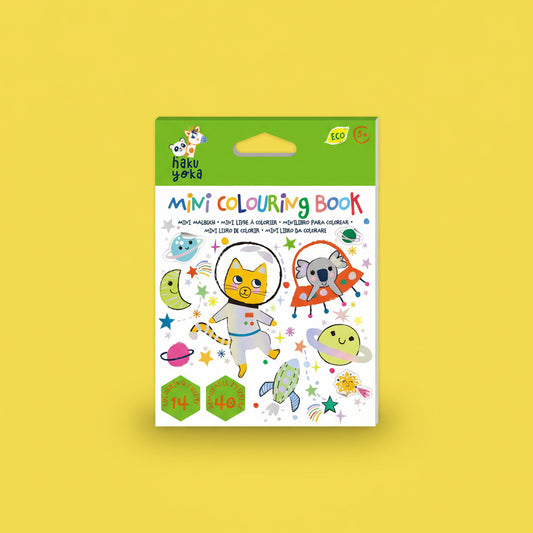 MINI KLEURBOEK MET STICKERS (RUIMTE)