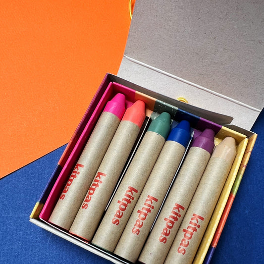 KITPAS 6 ARTISTKLEUREN (RAAMKRIJT)