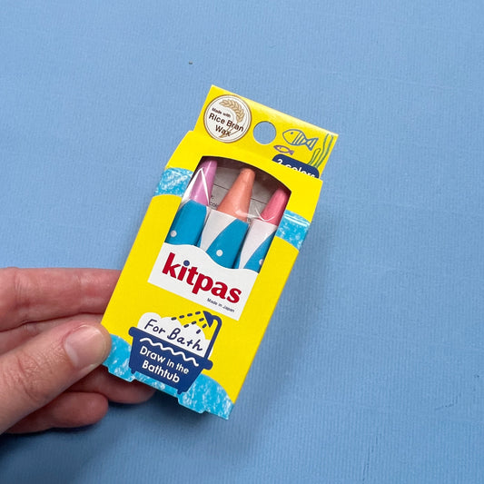 KITPAS BADKRIJTJES (ROZE-ROOD-ORANJE)