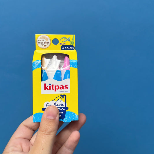 KITPAS BADKRIJTJES (GEEL, WIT, ROZE)