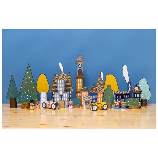 KNUTSELEN MET WC-ROLLETJES