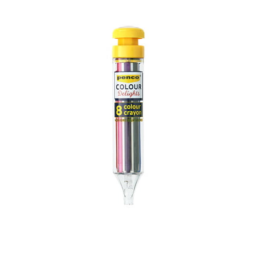 penco 8 colour crayon