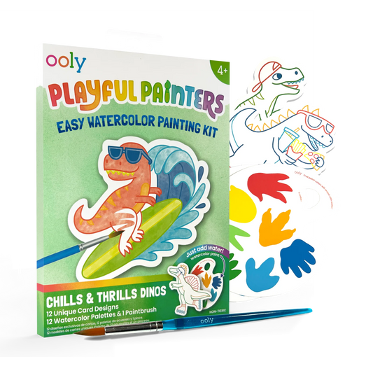 PLAYFUL PAINTERSET (DINO)