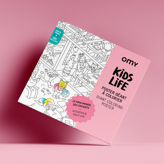 GROTE KLEURPLAAT KIDS LIFE