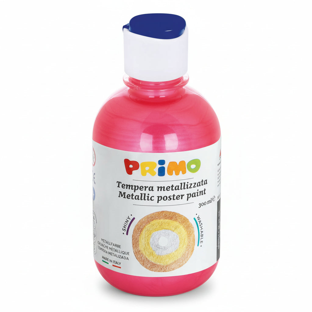300 ml plakkaatverf rood metalic