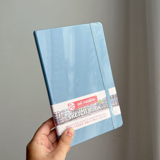 SCHETSBOEK BLAUW (MEDIUM)