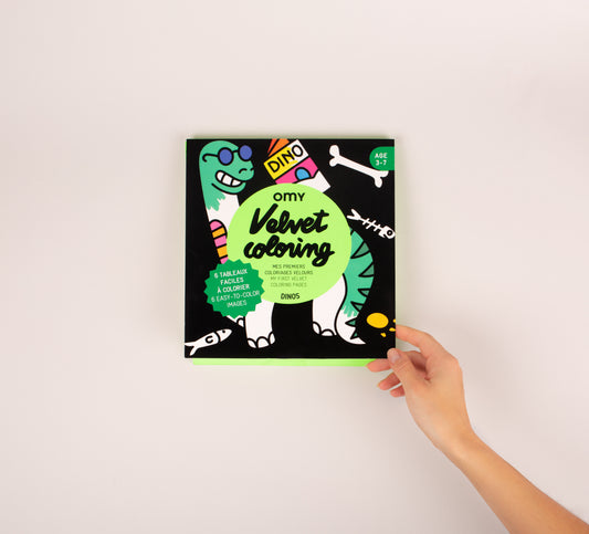 VELVET KLEURPLAAT DINO