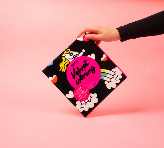 VELVET KLEURPLAAT EENHOORN