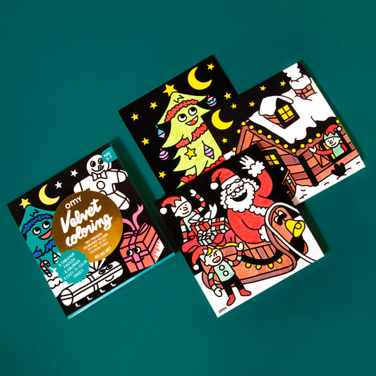 VELVET KLEURPLAAT KERSTMIS