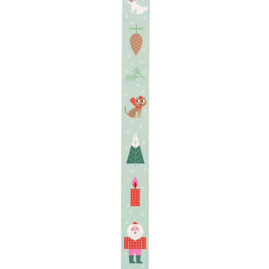 WASHI-TAPE KERST MUNTGROEN