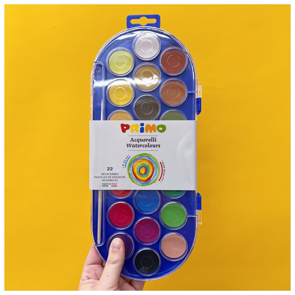 Waterverfpaletkinderen