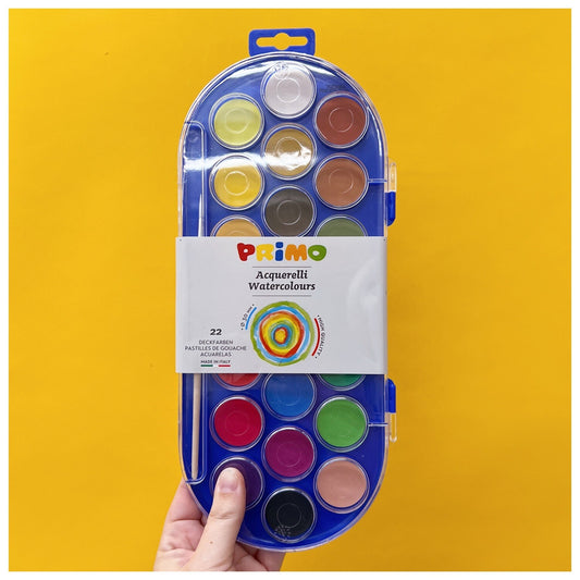 Waterverfpaletkinderen