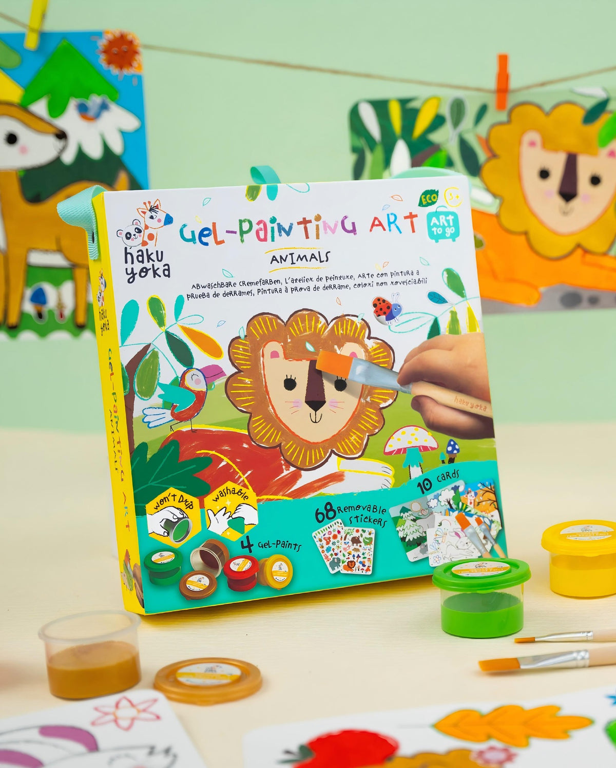 gel painting art set haku yoka
