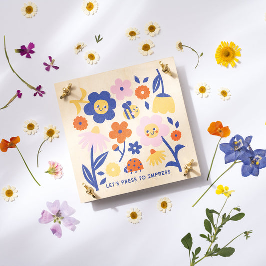 SCHATTIGE BLOEMENPERS (15,2x2,8x22CM)