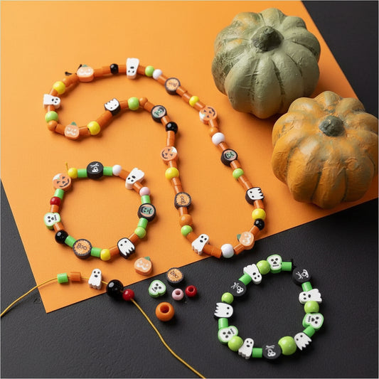 HALLOWEEN JUWELENSET KRALEN
