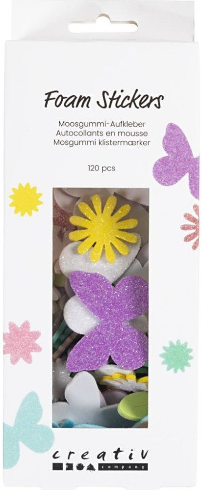 GLITTERSTICKERS BLOEMEN