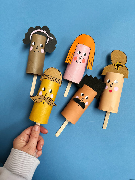 COMBIBOX DELUXE: KNUTSELEN MET WC-ROLLETJES