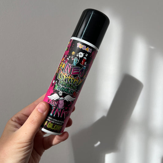 NEON KRIJT-SPRAY (ROZE)