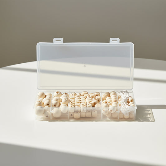 DOOS MET HOUTEN KRALEN