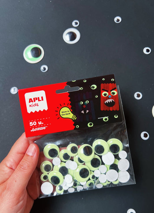 50 GLOW IN THE DARK WIEBELOOGJES