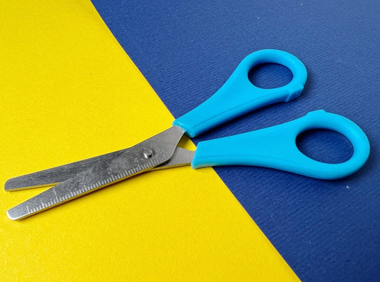 KINDERSCHAAR RECHTS (BLAUW)