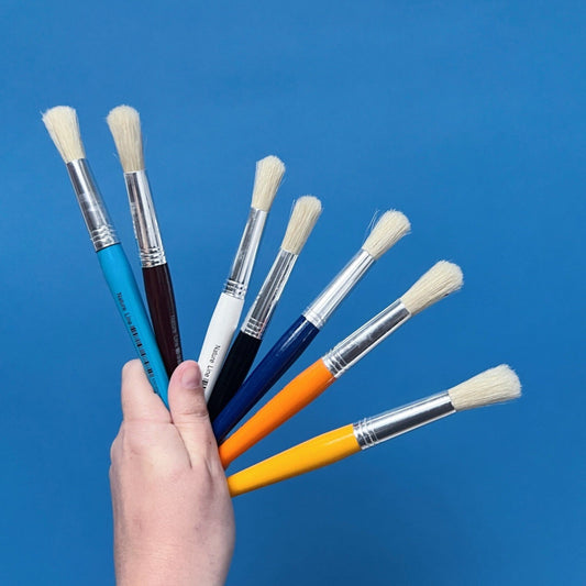 DIKKE RONDE KLEUTERPENSEEL