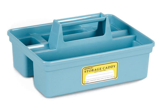 LICHTBLAUW BAKJE MET HANDVAT (GROOT)