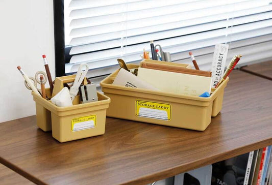 BEIGE BAKJE MET HANDVAT (GROOT)