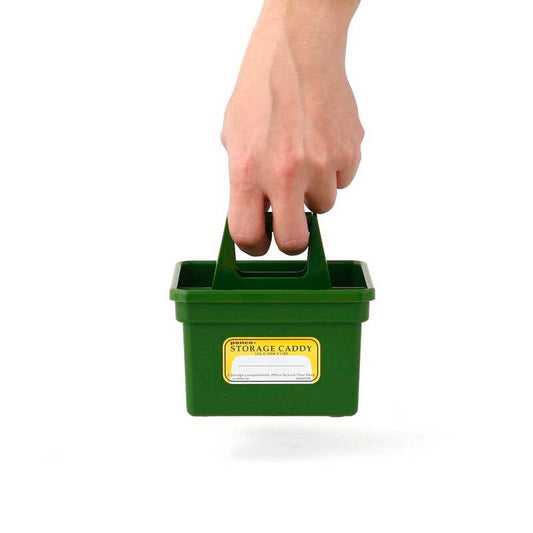 GROEN OPBERGBAKJE MET HANDVAT (KLEIN)