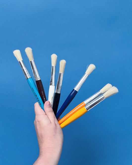 DIKKE RONDE KLEUTERPENSEEL