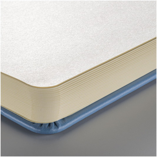 SCHETSBOEK BLAUW (GROOT)