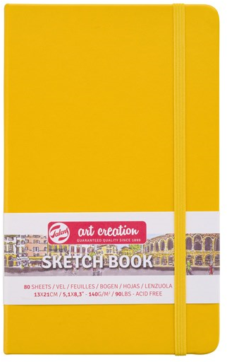 SCHETSBOEK GEEL (MEDIUM)