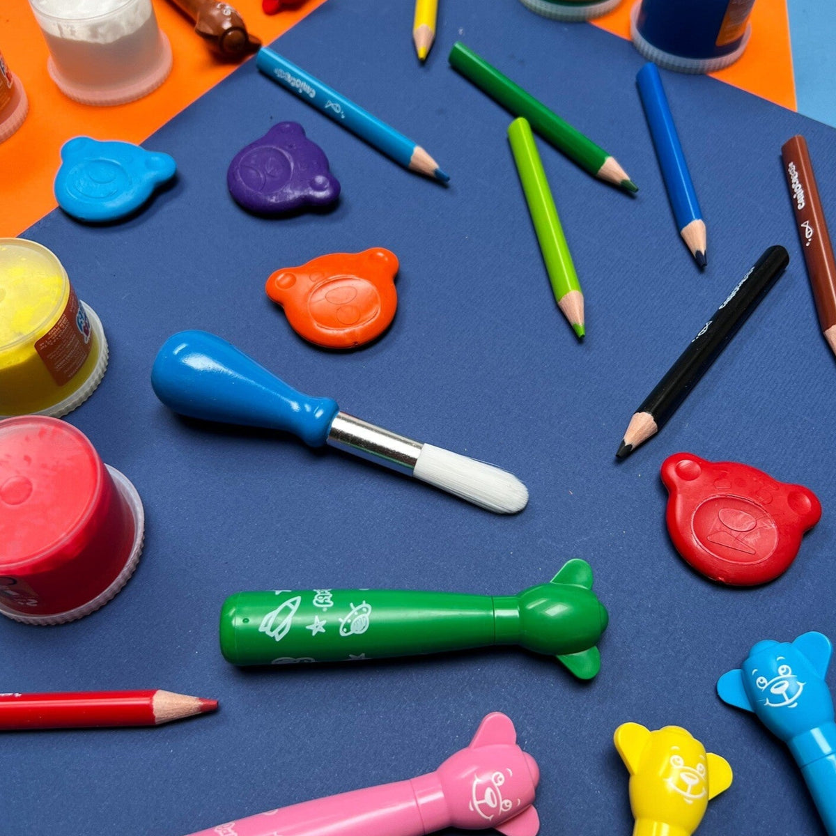 teken materiaal kleuters